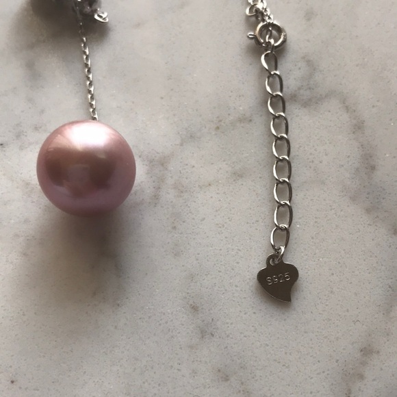 Custom Made 12mm Genuine Pearl Necklace - Picture 7 of 9